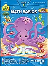 School Zone Math Basics Grade 1 Workbook (Paperback)