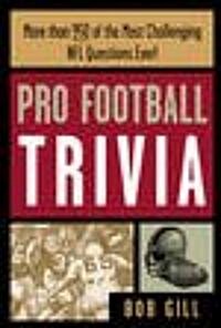 Pro Football Trivia (Paperback)