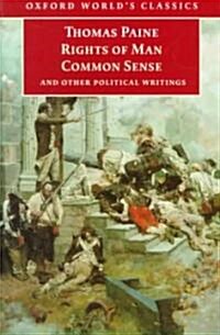 Rights of Man, Common Sense and Other Political Writings (Paperback)