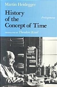 History of the Concept of Time: Prolegomena (Paperback)