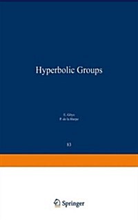 Sur Les Groupes Hyperboliques dApr? Mikhael Gromov (Paperback)