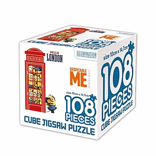 슈퍼배드 큐브 직소퍼즐 108조각 : 런던
