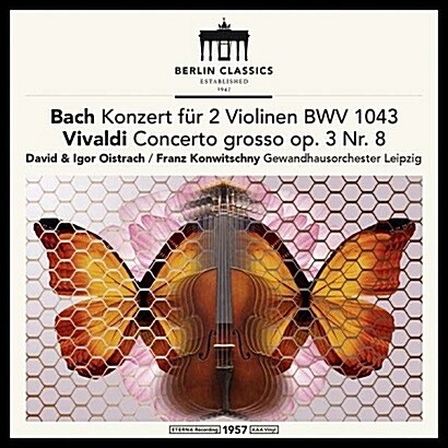 [수입] 바흐 : 두 대의 바이올린을 위한 협주곡 BWV 1043 & 비발디 : 콘체르토 그로소 Op.3 No.8 [180g LP]