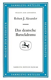 Das deutsche Barockdrama (Paperback)