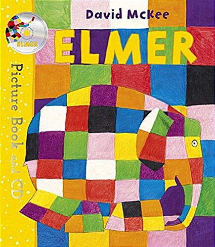 Elmer : Picture Book and CD (Paperback)