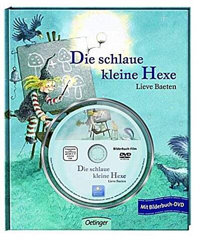 DIE SCHLAUE KLEINE HEXE MIT DVD (Hardcover)