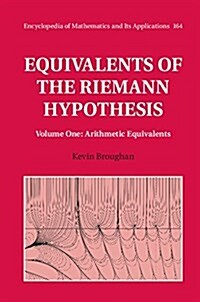 Equivalents of the Riemann Hypothesis: Volume 1, Arithmetic Equivalents (Hardcover)