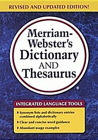 Merriam-Websters Dictionary and Thesaurus (Trade Edition) (Prebound, Bound for Schoo)