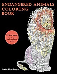 Endangered Animals Coloring Book (Paperback)