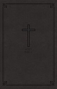 NKJV, Value Thinline Bible, Large Print, Imitation Leather, Black, Red Letter Edition (Imitation Leather)