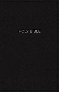 NKJV, Thinline Bible, Large Print, Imitation Leather, Black, Red Letter Edition (Imitation Leather)