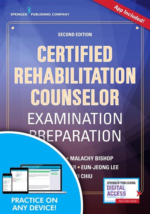 Certified Rehabilitation Counselor Examination Preparation (Book + Free App) (Paperback, 2)