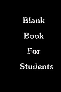 Blank Book for Students: Lined Notebook Journal to Write in (Paperback)