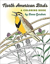 North American Birds: A Coloring Book (Paperback)