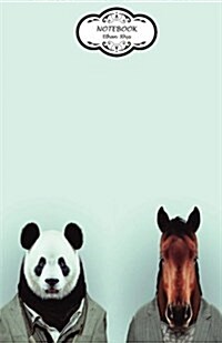 Notebook: Animals: Journal Dot-Grid, Graph, Lined, Blank No Lined, Small Pocket Notebook Journal Diary, 120 pages, 5.5 x 8.5 ( (Paperback)