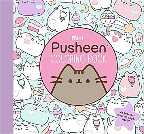 Mini Pusheen Coloring Book (Paperback)