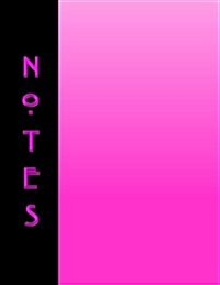 Notes Notebook: Pink (Paperback)