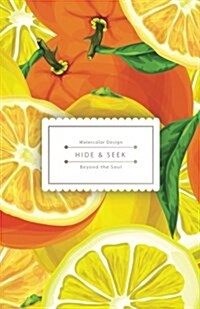 Hide & Seek: This Is the Special Password Log: Its Beautiful But Unnoticeable - Juicy Orange Design (Paperback)