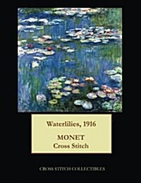 Waterlilies, 1916: Monet Cross Stitch Pattern (Paperback)
