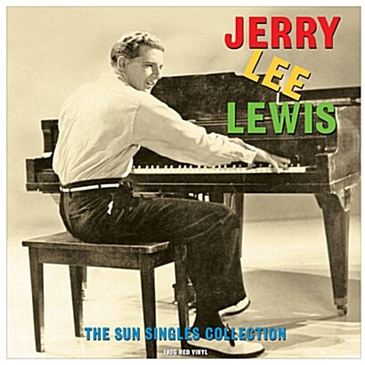 [수입] Jerry Lee Lewis - Sun Singles [180g Red Color LP]