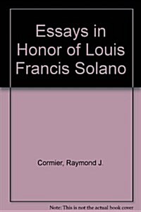 Essays in Honor of Louis Francis Solano (Paperback)