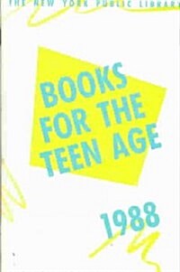 Books for the Teen Age, 1988 (Paperback)