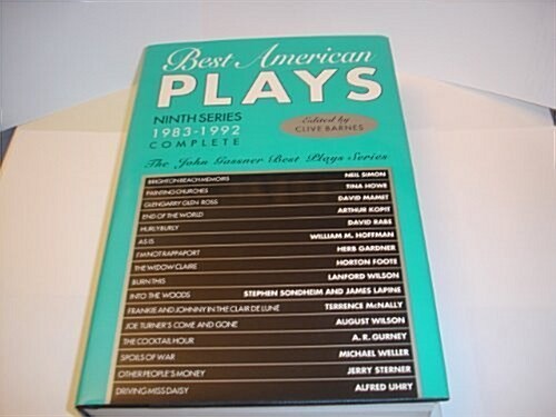 Best American Plays (Hardcover)