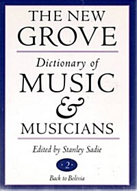The New Grove Dictionary of Music and Musicians (Boxed Set)