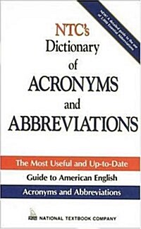 Ntcs Dictionary of Acronyms and Abbreviations (Paperback)