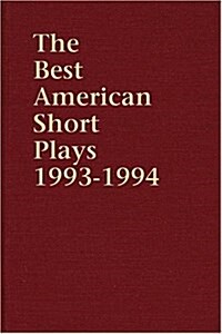 Best American Short Plays 1993-1994 (Hardcover)