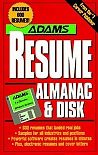 Adams Resume Almanac (Paperback, Diskette)