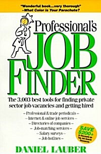 Professionals Job Finder (Hardcover)