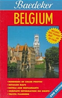 Baedeker Belgium (Paperback, Map, 2nd)