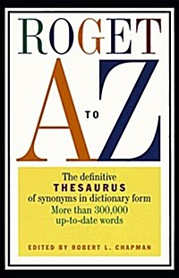 Roget A to Z (Paperback, Reprint)