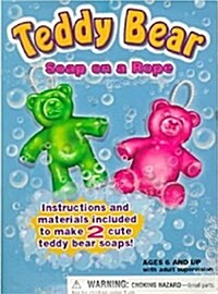 Teddy Bear Soap on a Rope (Hardcover)