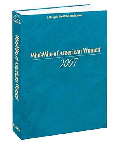 Whos Who Of American Women 2007-2008 (Hardcover, 26th)