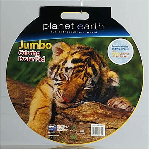 Planet Earth Jumbo Color Tiger (Paperback)