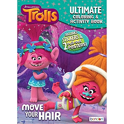 Trolls Ultimate Activity Book with Stickers and Posters (Paperback)