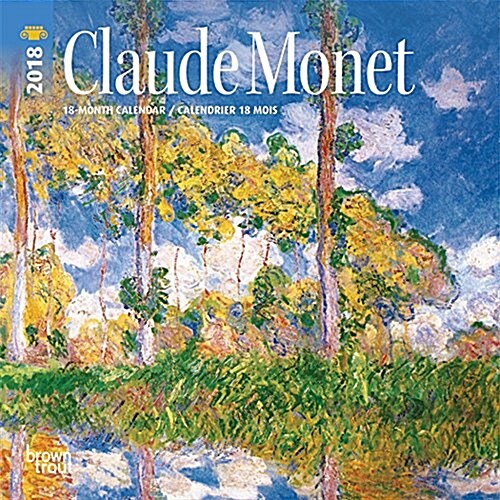 Claude Monet 2018 Calendar (Calendar, Mini, Wall)