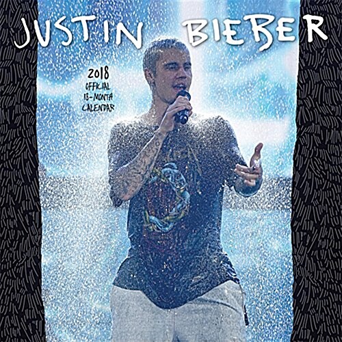 Justin Bieber 2018 Calendar (Calendar, Mini, Wall)