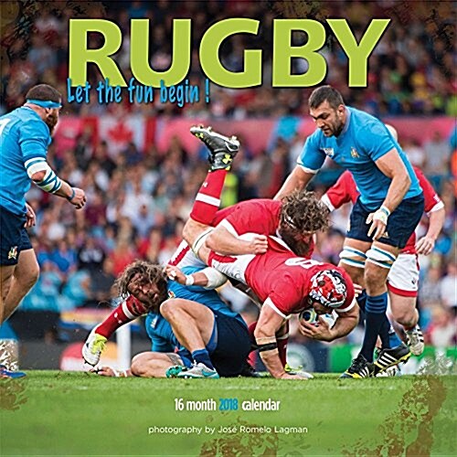 Rugby 2018 Calendar (Calendar, Wall)