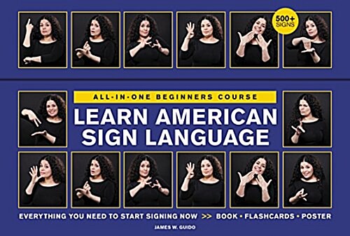 Learn American Sign Language Flashcard Box Set (Hardcover, Cards)