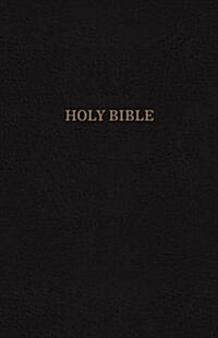 KJV, Reference Bible, Personal Size Giant Print, Bonded Leather, Black, Indexed, Red Letter Edition (Bonded Leather)