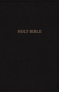 KJV, Deluxe Reference Bible, Super Giant Print, Imitation Leather, Black, Indexed, Red Letter Edition (Imitation Leather)