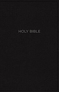 NKJV, Thinline Bible, Standard Print, Imitation Leather, Black, Red Letter Edition (Imitation Leather)