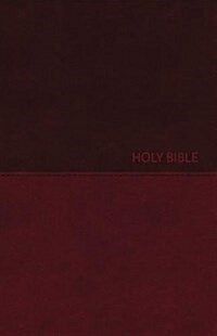 NKJV, Value Thinline Bible, Compact, Imitation Leather, Burgundy, Red Letter Edition (Imitation Leather)