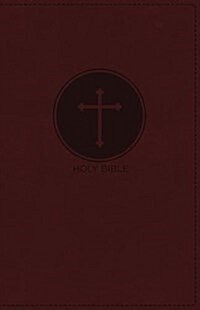 NKJV, Deluxe Gift Bible, Imitation Leather, Burgundy, Red Letter Edition (Imitation Leather)