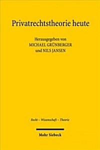 Privatrechtstheorie Heute: Perspektiven Deutscher Privatrechtstheorie (Paperback)