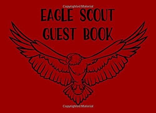 Eagle Scout Guest Book (Paperback)