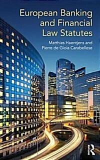 European Banking and Financial Law Statutes (Paperback)